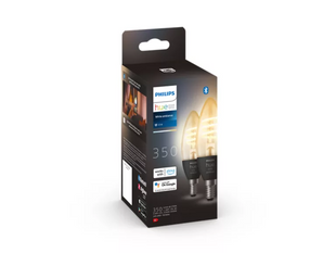 Розумні світлодіодні лампи Philips Hue Retro E14 White Ambiance 350 лм, 4,6 Вт, ZigBee, Bluetooth, Apple HomeKit, 2 шт. 929002294 фото