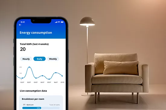 Розумна розетка WiZ Smart Plug з підтримкою Matter (2300W) 8719514866317 фото