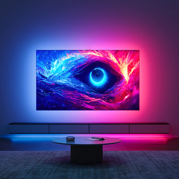 Комплект підсвічування телевізора 75" (Philips Hue Play Gradient 75 " + Philips Hue Sync Box + Philips Hue Bridge) 75e фото