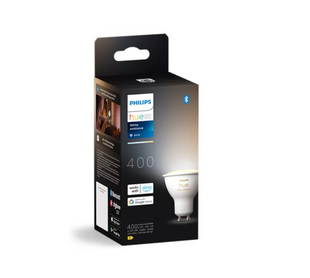 Розумна LED лампочка Philips Hue GU10 White Ambiance 350 лм 35Вт 4.3W, ZigBee, Bluetooth, Apple HomeKit 929001953309 фото