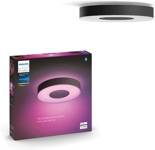 Philips Hue White & Color Ambiance Infuse потолочный светильник M черный 8718696176504 фото