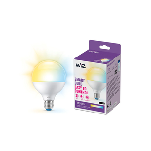 Умная лампа WiZ G95 E27, Wi-Fi + Bluetooth, Tunable White 8720169076884 фото