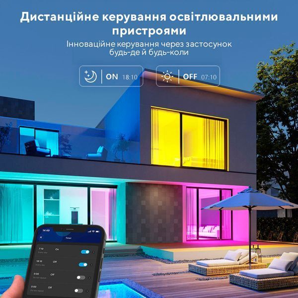 Розумна лампа Govee H6004, E27, 9W, 800 лм, 2700K-6400K, RGBWW, Wi-Fi/Bluetooth H6004CC1 фото