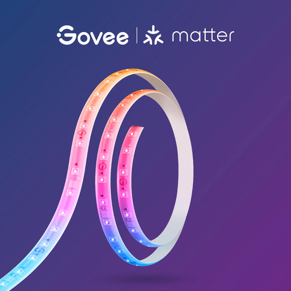 Розумна світлодіодна LED стрічка 5 метрів Govee RGBIC M1 WiFi + Bluetooth із захисним покриттям у силіконі H61E1 фото