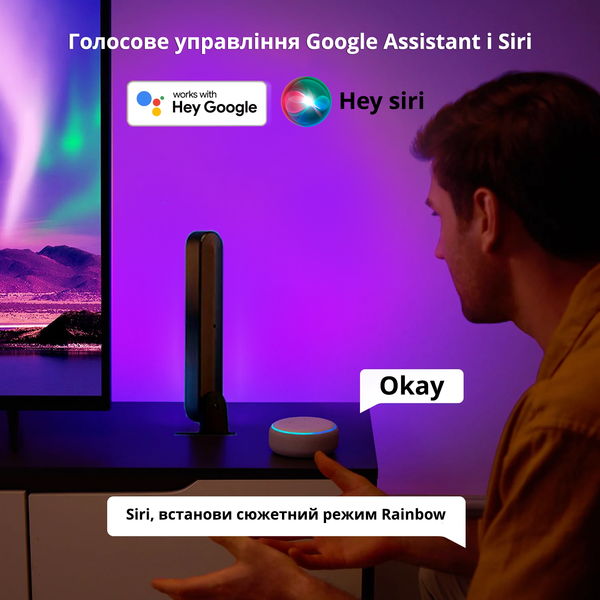 Блок керування Philips Hue Bridge 2.1 Apple HomeKit ZigBee 3.0 EU - NEW 8718696511800 фото