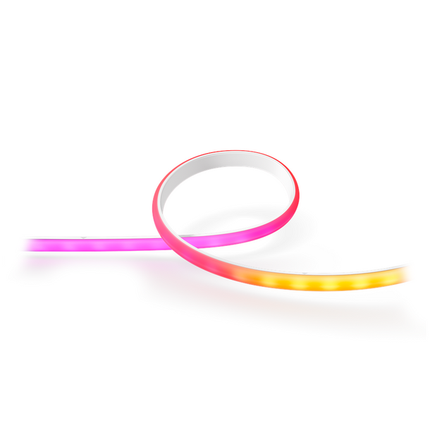 Удлинитель светодиодной ленты Philips Hue Gradient Lightstrip White and Color, Bluetooth, Apple HomeKit, 1метр 929002995001 фото