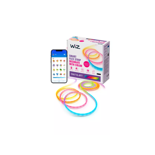 WiZ Smart Flex Strip - розумна світлодіодна стрічка RGBIC 5 м, Wi-Fi, Matter, Google Home, Alexa 8720169077263 фото