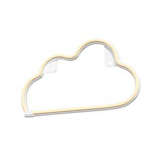Настінний неоновий світильник-нічник "Хмара" на батарейках/USB 30*19 см Neon_cloud фото