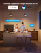 Розумні LED лампочки Philips Hue E27 White Ambiance 800лм 60Вт 9W, ZigBee, Bluetooth, Apple HomeKit, 4шт. 929002216901 фото 7