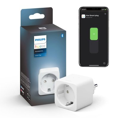 Розумна Bluetooth розетка Philips Hue Smart Plug, ZigBee, Bluetooth, Apple HomeKit 8718699689285 фото