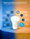 Умная LED лампочка Philips Hue E27 White Ambiance 1100лм 75Вт 11W, ZigBee, Bluetooth, Apple HomeKit 929002468401 фото 2