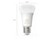 Умная LED лампочка Philips Hue E27 White Ambiance 1100лм 75Вт 11W, ZigBee, Bluetooth, Apple HomeKit 929002468401 фото 10