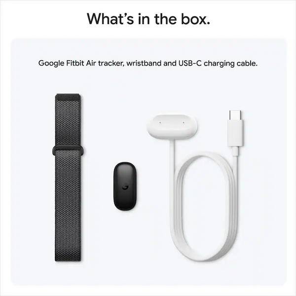 Google Fitbit Air Obsidian 840353943346 фото