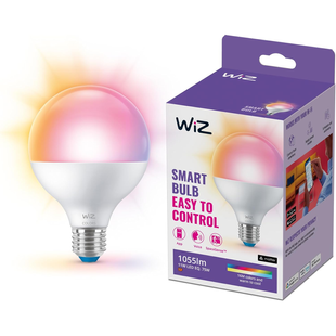 Умная лампа WiZ E27 G95 11Вт(75Вт) 1055Лм RGB Wi-Fi 8720169072275 фото