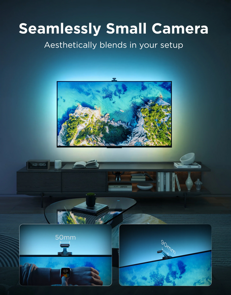 Govee TV Backlight 3 - розумна підсвітка для ТВ 55-65" з подвійною камерою та RGBWIC стрічкою (H2A40) H2A40 фото