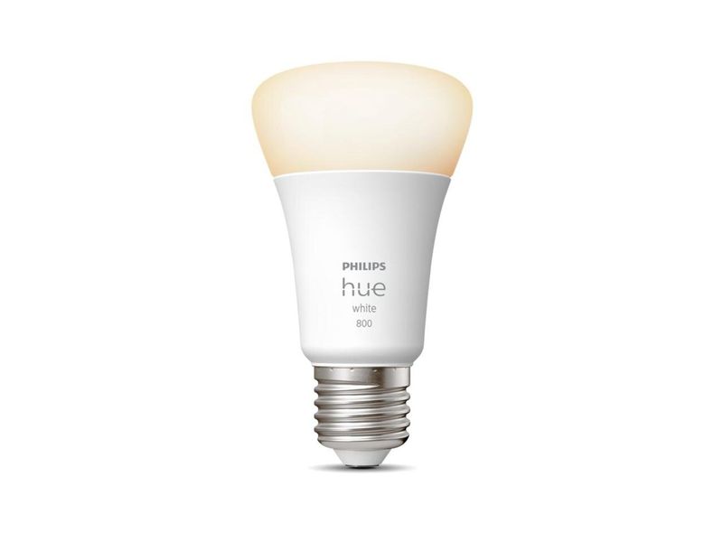 Умная LED лампочка Philips Hue E27 White 800лм 60Вт 9W, ZigBee, Bluetooth, Apple HomeKit 929001821618 фото