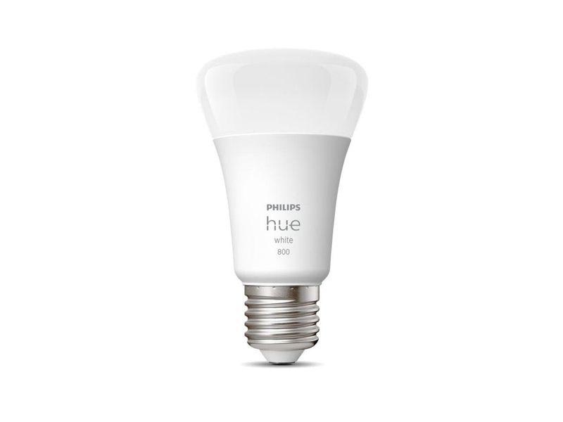 Умная LED лампочка Philips Hue E27 White 800лм 60Вт 9W, ZigBee, Bluetooth, Apple HomeKit 929001821618 фото