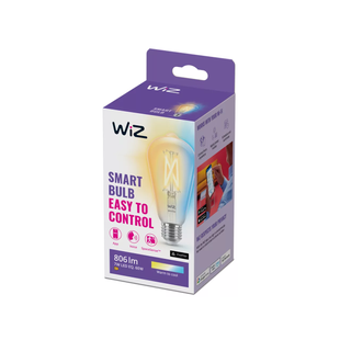 Умная лампа WiZ Filament ST64 E27 White Ambiance 7W 806лм Wi-Fi, Matter, Bluetooth 8718699787172 фото