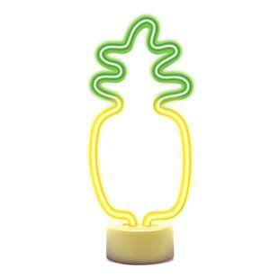 Настольный неоновый светильник "Ананас" на подставке (на батарейках/USB) 12,8 x 29,5 х 8,5 см 5900495048295 фото