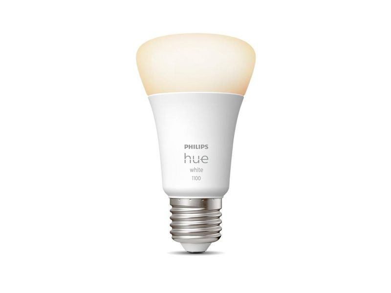 Розумна LED лампочка Philips Hue E27 White 1100лм 75Вт 9.5W, ZigBee, Bluetooth, Apple HomeKit 929002468401 фото