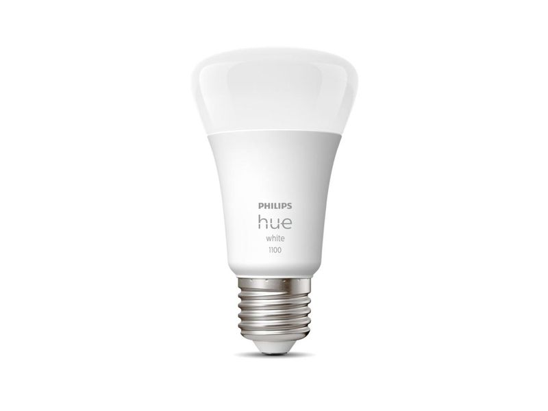 Умная LED лампочка Philips Hue E27 White 1100лм 75Вт 9.5W, ZigBee, Bluetooth, Apple HomeKit 929002468401 фото