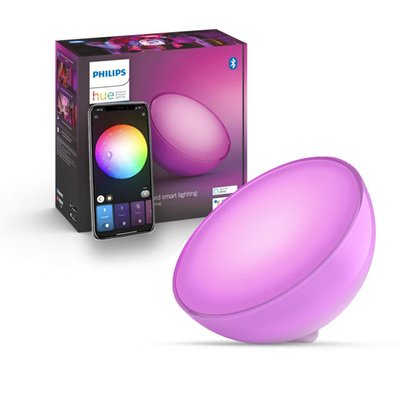 Умный портативный светильник Philips Hue Go v2 White and Color, ZigBee, Bluetooth, Apple HomeKit 915005822601 фото