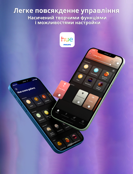 Розумна світлодіодна лампочка Philips Hue Color GU10 350 лм 50Вт 5.7 W ZigBee, Bluetooth, Apple HomeKit 1шт. GU10 Color фото