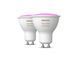 Розумні LED лампочки Philips Hue GU10 White and Color 350 лм 50Вт 5.7W, ZigBee, Bluetooth, Apple HomeKit, 2шт. 9290019531 фото 13