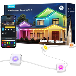 Умная светодиодная лента Govee H705 Permanent Outdoor Lights 2, 30м, IP65, RGBICW, Wi-Fi/Bluetooth, белая H705E311 фото