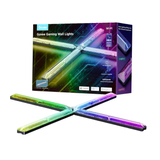 Набор настенных светильников Govee H6063 Gaming Wall Light Evangelion, 4 шт, RGBIC, Wi-Fi/Bluetooth, фиолетовый H6063312 фото