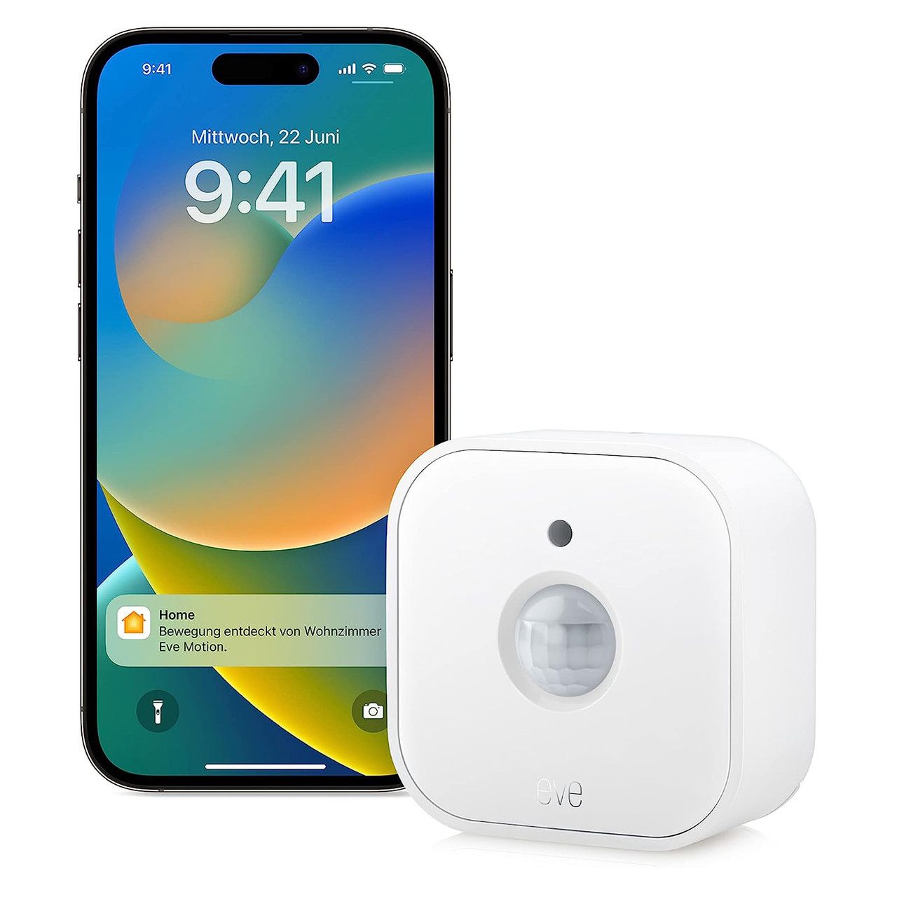 Умный датчик движения Eve Motion Sensor (Matter) Thread, Apple HomeKit,  Alexa, Google Home, SmartThings