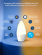 Розумна LED лампочка Philips Hue E14 White Ambiance 470лм 40Вт 5.2W, ZigBee, Bluetooth, Apple HomeKit 929002294403 фото 2