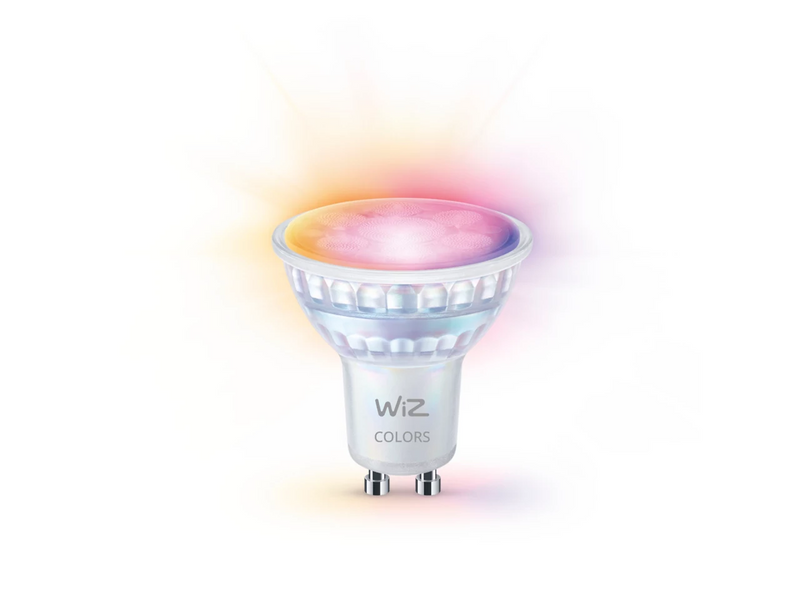Лампочка умная WiZ GU10 Spot White and ColorRGB 4.7Вт 345лм Wi-Fi Matter Bluetooth 929003772322 8720169076761 фото
