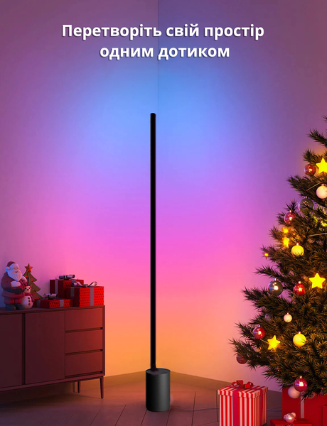 Умный торшер Philips Hue Gradient Signe White and Color 149 см, Bluetooth, ZigBee, Apple HomeKit (Черный) 915005871601 фото